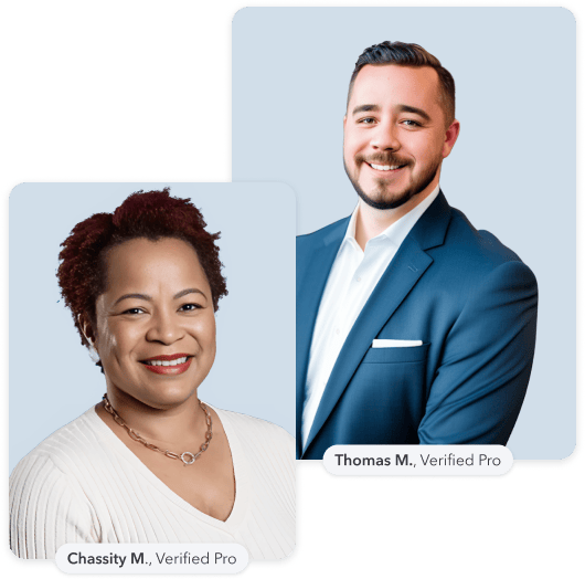 Chassity M. and Thomas M., Verified Pros.
